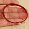 999 Gold Red String Peace Bracelet 999 Gold Red String Peace Bracelet