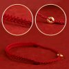 999 Gold Red String Peace Bracelet 999 Gold Red String Peace Bracelet