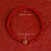 999 Gold Red String Peace Bracelet 999 Gold Red String Peace Bracelet