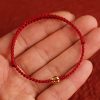 999 Gold Red String Peace Bracelet 999 Gold Red String Peace Bracelet