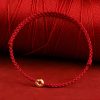 999 Gold Red String Peace Bracelet 999 Gold Red String Peace Bracelet