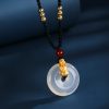 Black Onyx PiXiu Fortune Necklace Black Onyx PiXiu Fortune Necklace