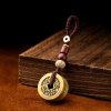 Feng Shui Five Emperor Coins Wealth Keychain Feng Shui Five Emperor Coins Wealth Keychain