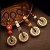 Feng Shui Five Emperor Coins Wealth Keychain Feng Shui Five Emperor Coins Wealth Keychain