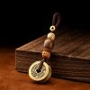 Feng Shui Five Emperor Coins Wealth Keychain Feng Shui Five Emperor Coins Wealth Keychain