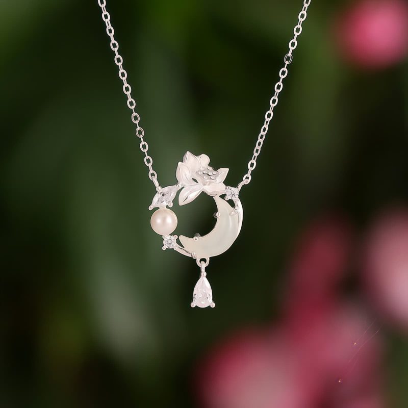 Hetian Jade Pearl Pendant Necklace Hetian Jade Pearl Pendant Necklace