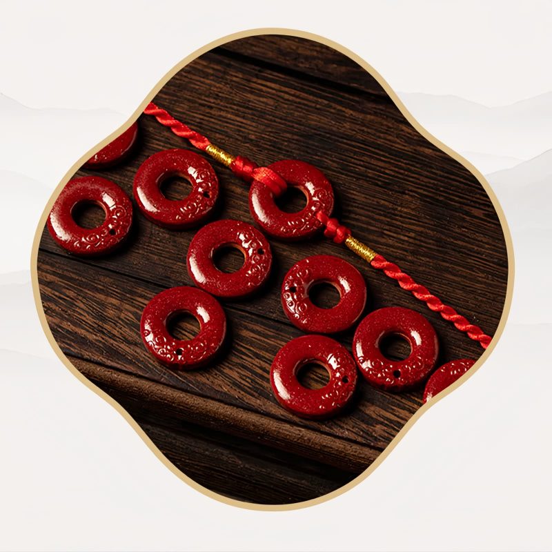 Natural Cinnabar Blessing Belly Chain Natural Cinnabar Blessing Belly Chain
