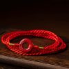 Natural Cinnabar Blessing Belly Chain Natural Cinnabar Blessing Belly Chain