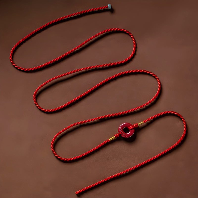 Natural Cinnabar Blessing Belly Chain Natural Cinnabar Blessing Belly Chain