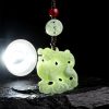 Natural Jade Kirin Phone Hanging Decoration Natural Jade Kirin Phone Hanging Decoration