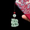 Natural Jade Kirin Phone Hanging Decoration Natural Jade Kirin Phone Hanging Decoration