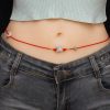 Red String Jade Peace Belly Chain Red String Jade Peace Belly Chain