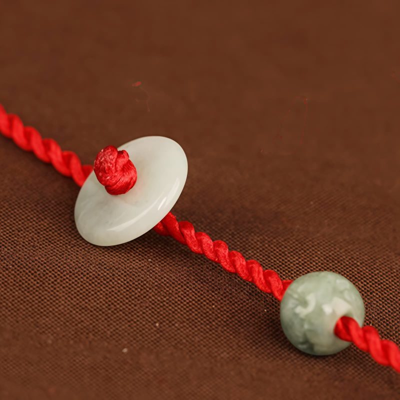Red String Jade Peace Belly Chain Red String Jade Peace Belly Chain