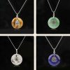 Tree of Life Amethyst & Rose Quartz Necklace Tree of Life Amethyst & Rose Quartz Necklace