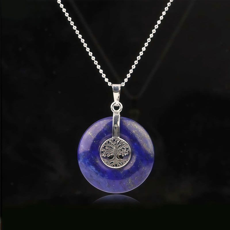 Tree of Life Amethyst & Rose Quartz Necklace Tree of Life Amethyst & Rose Quartz Necklace