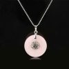 Tree of Life Amethyst & Rose Quartz Necklace Tree of Life Amethyst & Rose Quartz Necklace