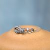 925 Silver Chinese Zodiac Snake Open Ring 925 Silver Chinese Zodiac Snake Open Ring