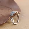 925 Silver Chinese Zodiac Snake Open Ring 925 Silver Chinese Zodiac Snake Open Ring