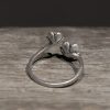 925 Silver Flower Adjustable Ring 925 Silver Flower Adjustable Ring