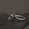 925 Silver Flower Adjustable Ring 925 Silver Flower Adjustable Ring