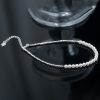 925 Silver Pearl Beads Protection Anklet 925 Silver Pearl Beads Protection Anklet
