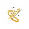 925 Silver Year of the Snake Copper Coin Ring 925 Silver Year of the Snake Copper Coin Ring