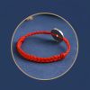 925 Sterling Silver Braided Protection Bracelet 925 Sterling Silver Braided Protection Bracelet