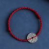 925 Sterling Silver Braided Protection Bracelet 925 Sterling Silver Braided Protection Bracelet