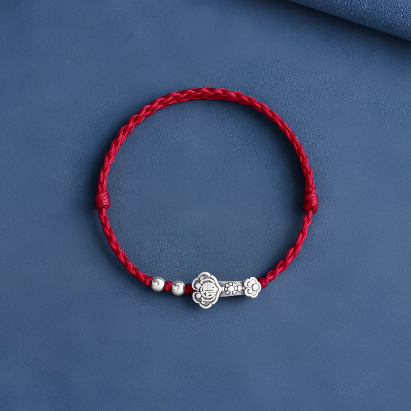 999 Silver Fortune Ruyi Handle Bracelet 999 Silver Fortune Ruyi Handle Bracelet