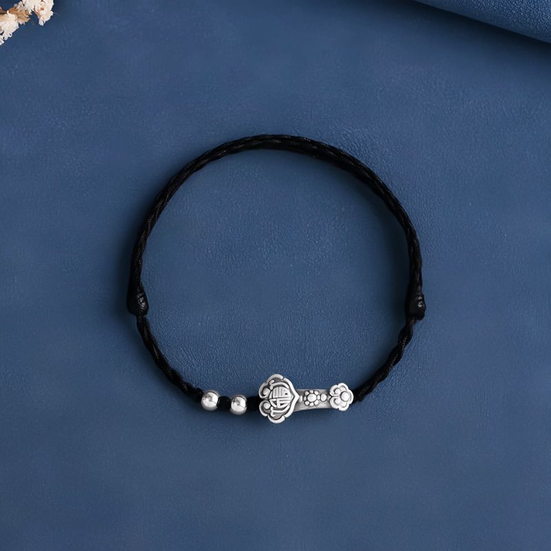 999 Silver Fortune Ruyi Handle Bracelet 999 Silver Fortune Ruyi Handle Bracelet