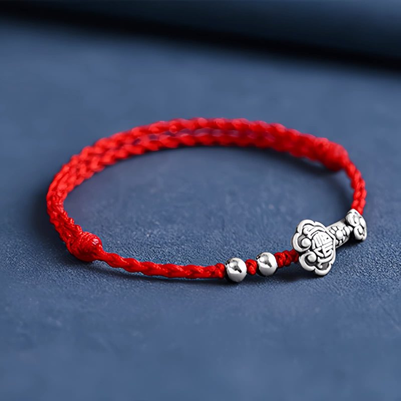 999 Silver Fortune Ruyi Handle Bracelet 999 Silver Fortune Ruyi Handle Bracelet