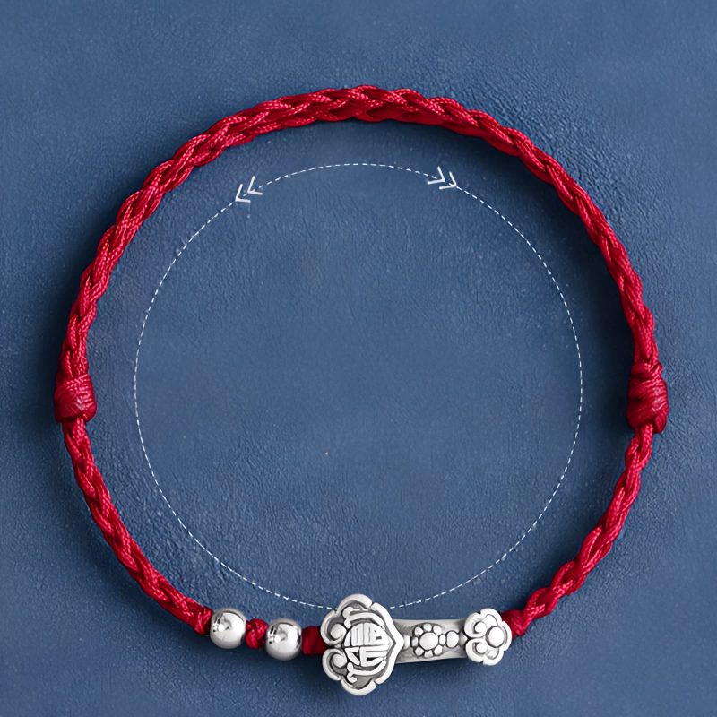 999 Silver Fortune Ruyi Handle Bracelet 999 Silver Fortune Ruyi Handle Bracelet