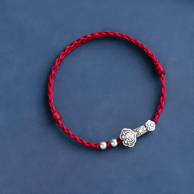 999 Silver Fortune Ruyi Handle Bracelet 999 Silver Fortune Ruyi Handle Bracelet