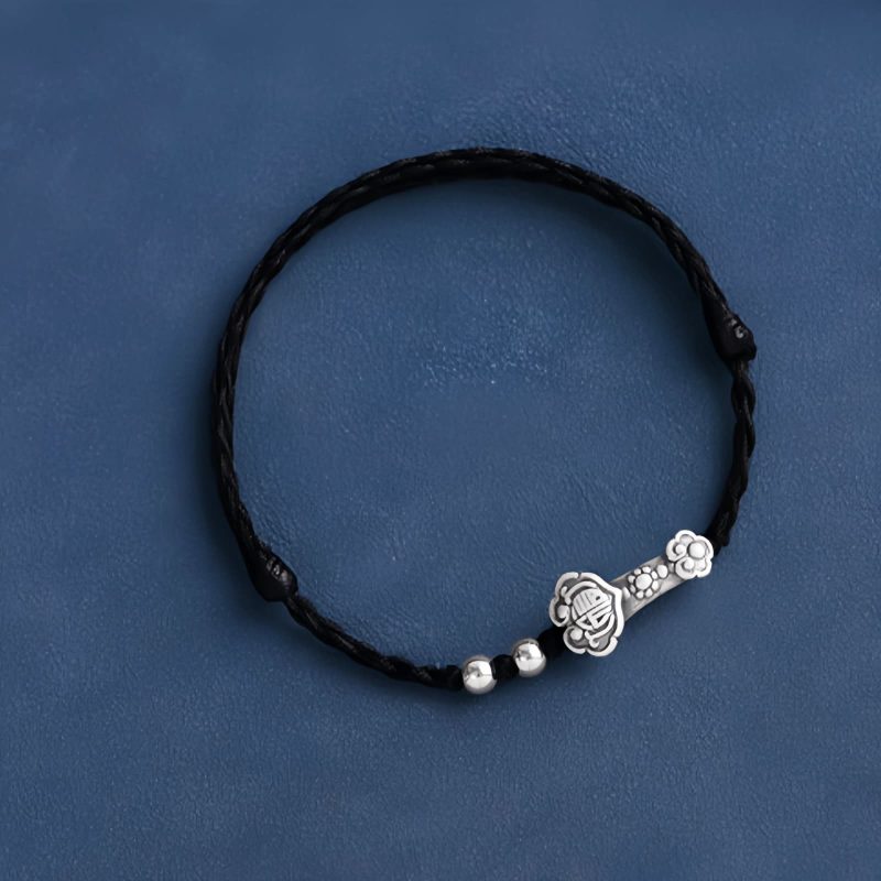 999 Silver Fortune Ruyi Handle Bracelet 999 Silver Fortune Ruyi Handle Bracelet