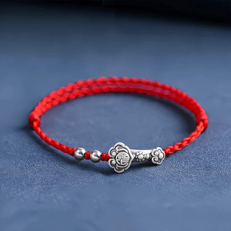 999 Silver Fortune Ruyi Handle Bracelet 999 Silver Fortune Ruyi Handle Bracelet