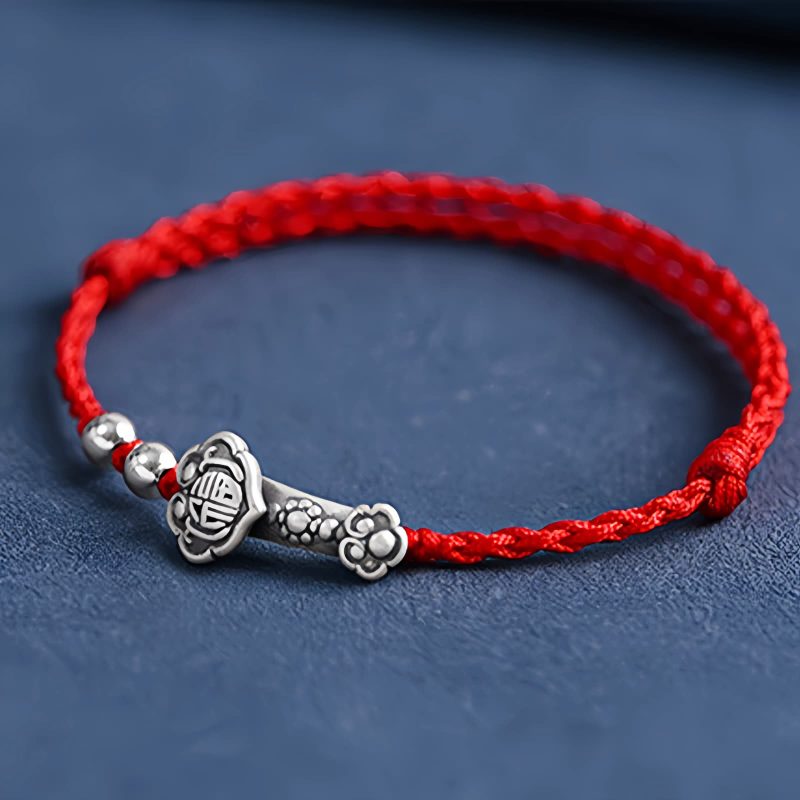 999 Silver Fortune Ruyi Handle Bracelet 999 Silver Fortune Ruyi Handle Bracelet