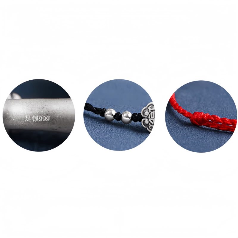 999 Silver Fortune Ruyi Handle Bracelet 999 Silver Fortune Ruyi Handle Bracelet