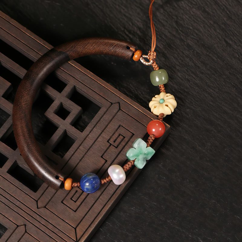Agarwood & Lazurite Luck Strength Bracelet Agarwood & Lazurite Luck Strength Bracelet