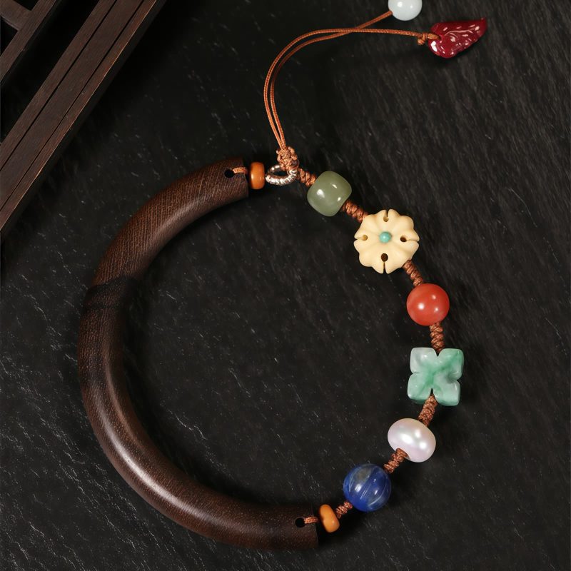Agarwood & Lazurite Luck Strength Bracelet Agarwood & Lazurite Luck Strength Bracelet