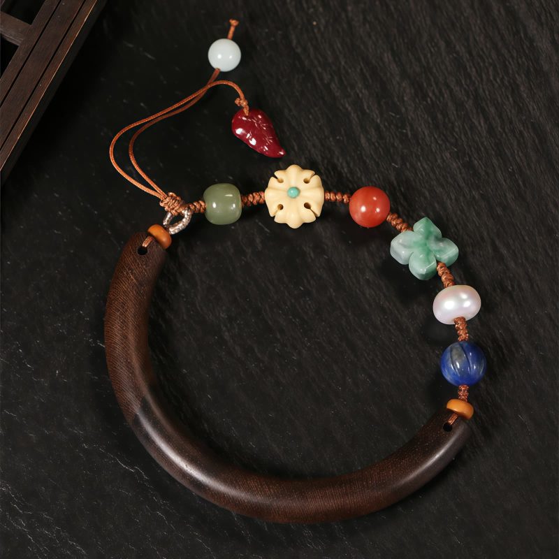 Agarwood & Lazurite Luck Strength Bracelet Agarwood & Lazurite Luck Strength Bracelet