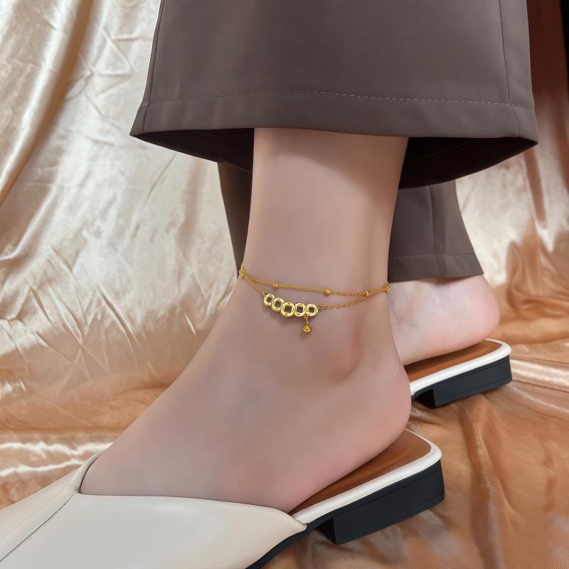 Chinese Copper Coin Wealth Anklet Chinese Copper Coin Wealth Anklet