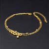 Chinese Copper Coin Wealth Anklet Chinese Copper Coin Wealth Anklet
