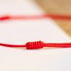 Four Leaf Clover Cinnabar Blessing Bracelet Four Leaf Clover Cinnabar Blessing Bracelet