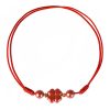 Four Leaf Clover Cinnabar Blessing Bracelet Four Leaf Clover Cinnabar Blessing Bracelet