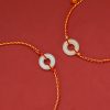 Jade Peace Knot Braided Bracelet Jade Peace Knot Braided Bracelet