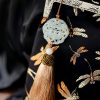 Crossbody-Tasche mit Libellen-Motiv und Metallkette Metal Chain Dragonfly Crossbody Bag