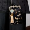 Crossbody-Tasche mit Libellen-Motiv und Metallkette Metal Chain Dragonfly Crossbody Bag