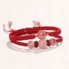 Natural Strawberry Quartz Love Bracelet Natural Strawberry Quartz Love Bracelet