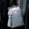 オーシャンウェーブ メタルチェーン クロスボディバッグ Ocean Waves Metal Chain Crossbody Bag