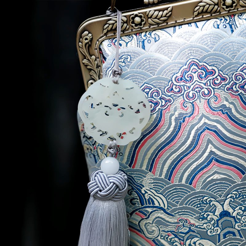 オーシャンウェーブ メタルチェーン クロスボディバッグ Ocean Waves Metal Chain Crossbody Bag